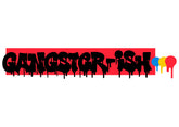 gangster-ish! Die Cut Sticker